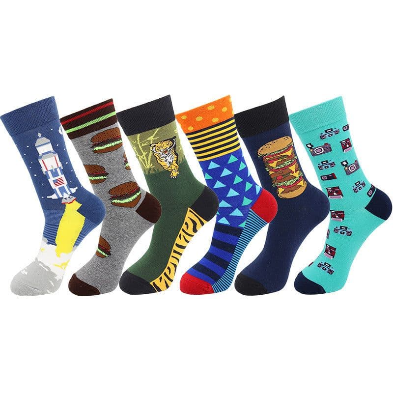 image-New European And American Men's Cotton Socks