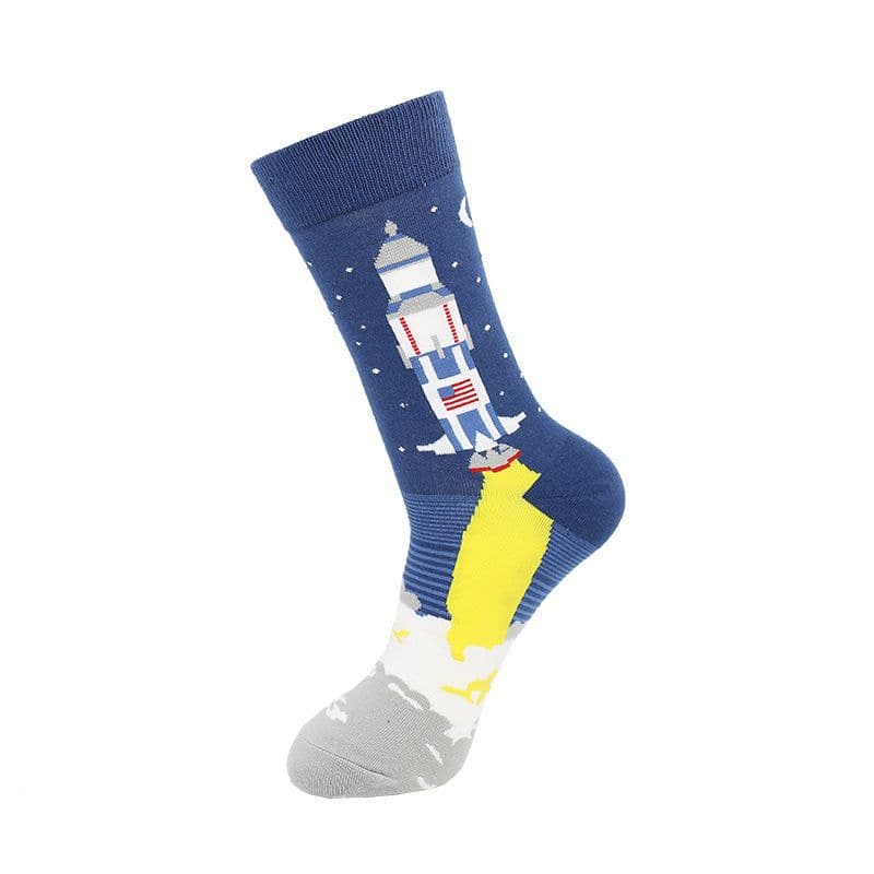 image-New European And American Men's Cotton Socks