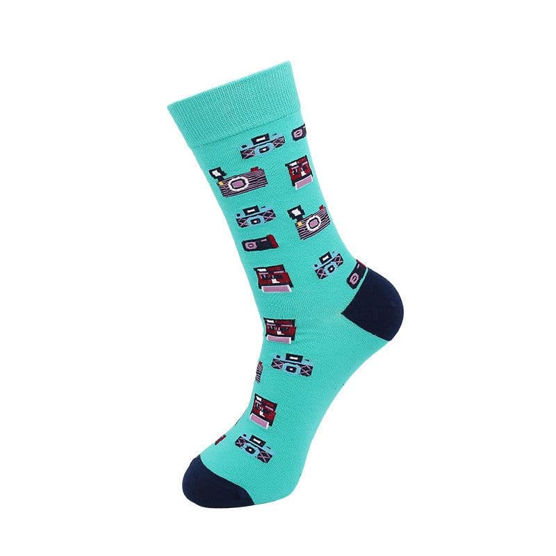 image-New European And American Men's Cotton Socks