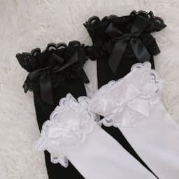 image-Japanese Over-the-knee Stockings Are Thin And Lace In Spring And Autumn