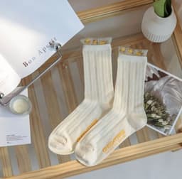 image-Summer Thin Cute Japanese Broken Glass Silk Stockings