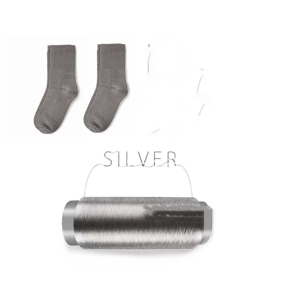 image-Deodorant Antibacterial Business Sports Silver Fiber Socks