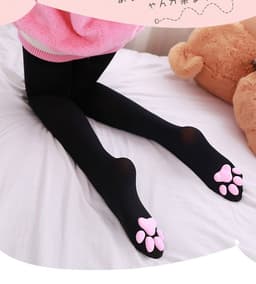 image-Cute Three-dimensional Meat Pad Pantyhose Over The Knee