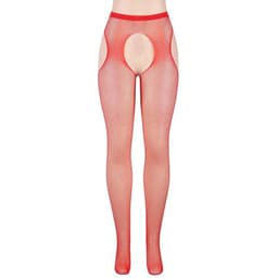 image-European And American Women's Rhinestone Hollow Pantyhose