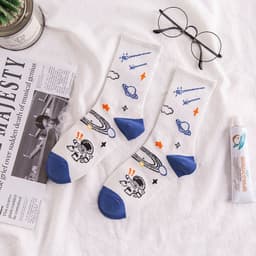 image-Women's Fashion Cute Cartoon Breathable Socks