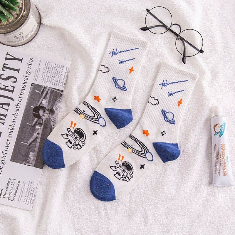 image-Women's Fashion Cute Cartoon Breathable Socks