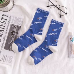 image-Women's Fashion Cute Cartoon Breathable Socks