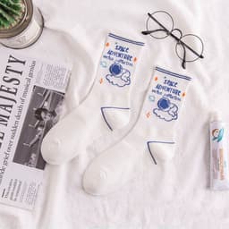 image-Women's Fashion Cute Cartoon Breathable Socks