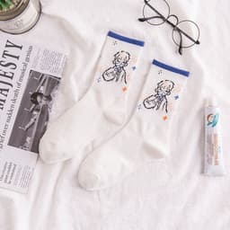 image-Women's Fashion Cute Cartoon Breathable Socks