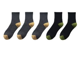 image-Men's Fashion Sports Half Terry Socks