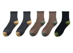 image-Men's Fashion Sports Half Terry Socks
