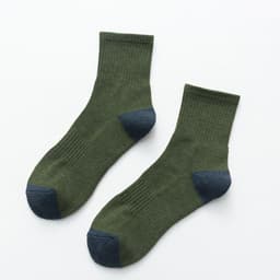 image-Men's Fashion Sports Half Terry Socks