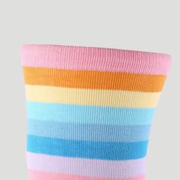 image-Festival Party Over The Knee Colorful Stripes Stockings