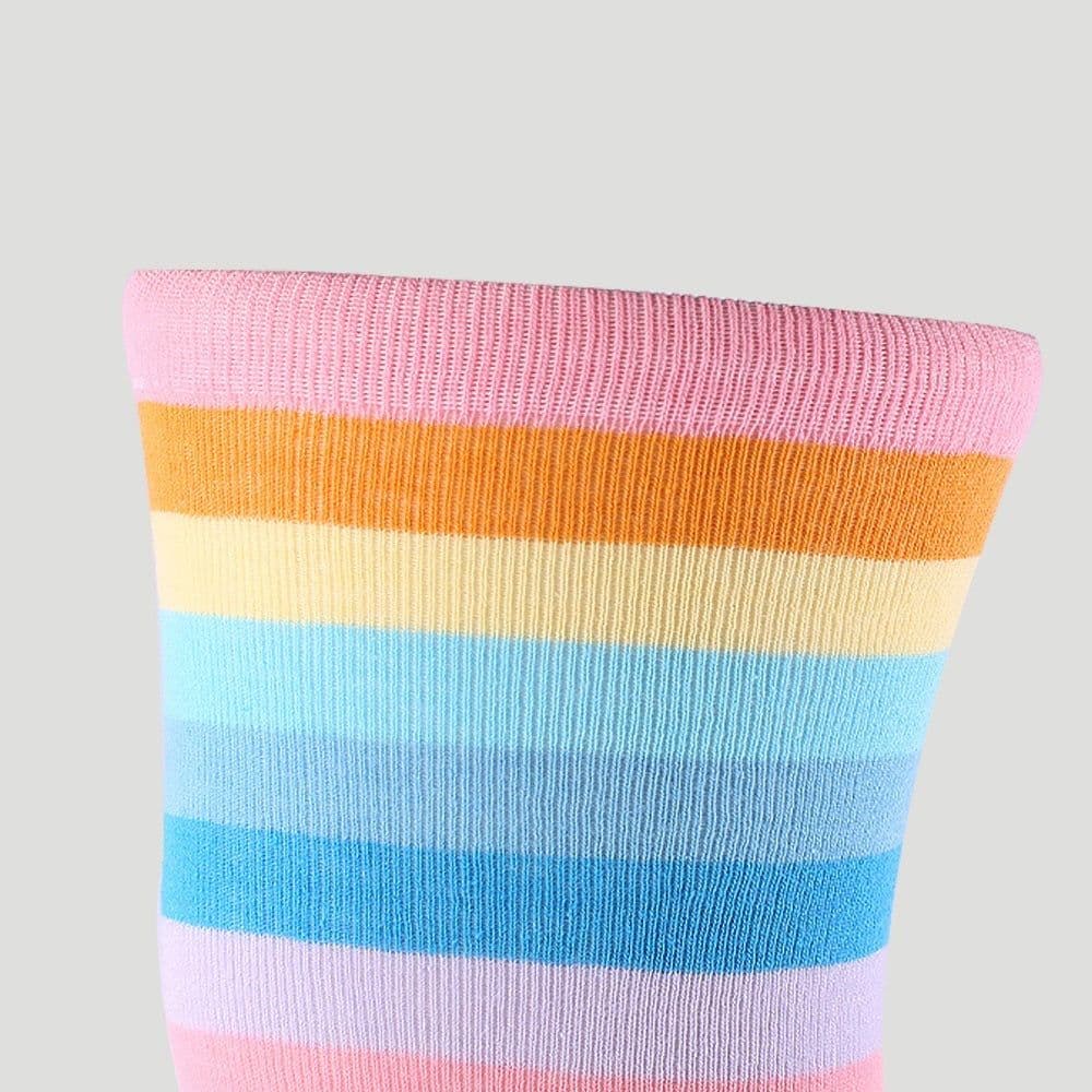 image-Festival Party Over The Knee Colorful Stripes Stockings