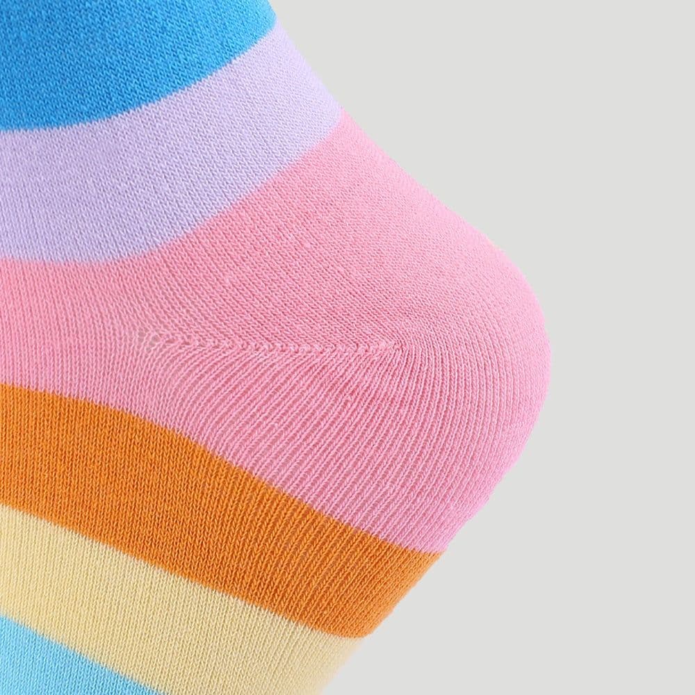 image-Festival Party Over The Knee Colorful Stripes Stockings