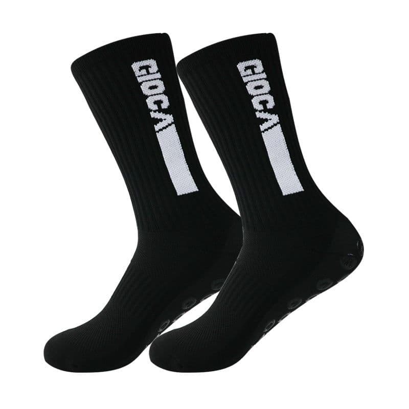 image-Men's And Women's Towel Bottom Non-slip Dispensing Football Socks