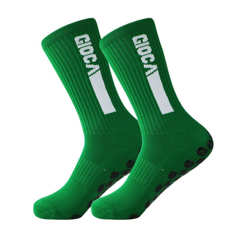 image-Men's And Women's Towel Bottom Non-slip Dispensing Football Socks