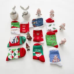 image-Christmas Stockings Cartoon Medium Tube Female New Year Gift