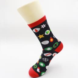 image-Christmas Stockings Cartoon Medium Tube Female New Year Gift