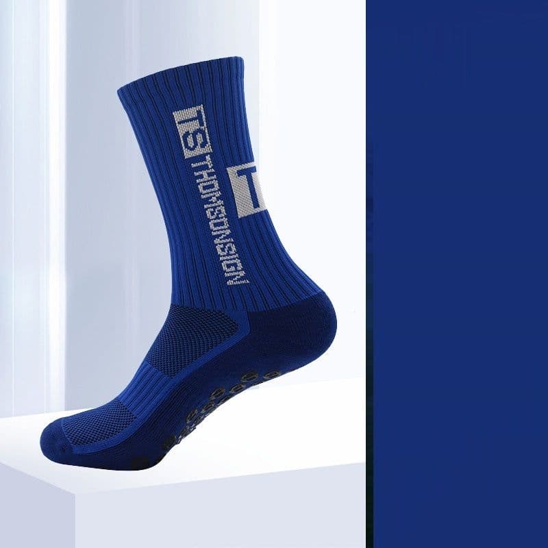 image-Large Suction Cup Non-slip Thickened Towel Bottom Football Socks