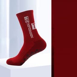 image-Large Suction Cup Non-slip Thickened Towel Bottom Football Socks
