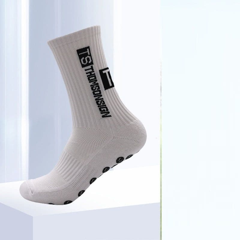 image-Large Suction Cup Non-slip Thickened Towel Bottom Football Socks