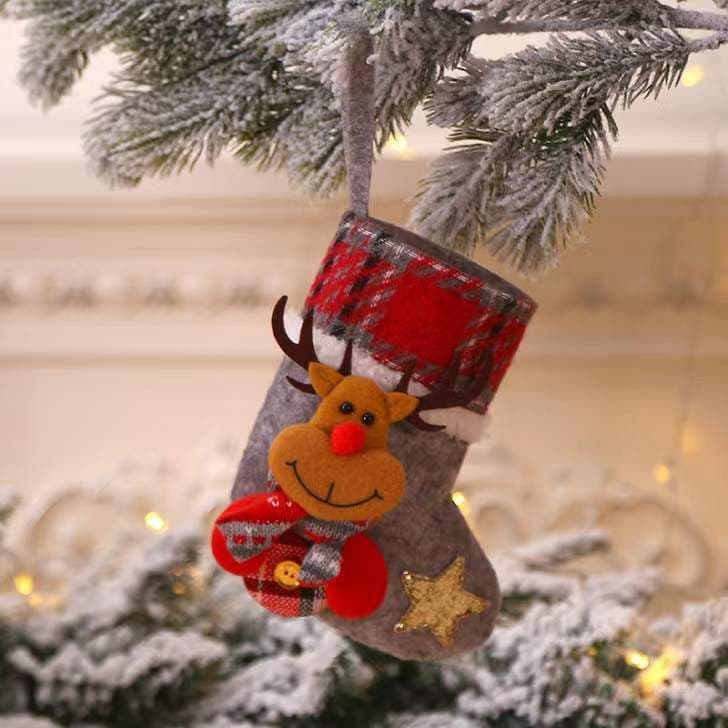 image-Home Fashion Christmas Decorations Doll Socks