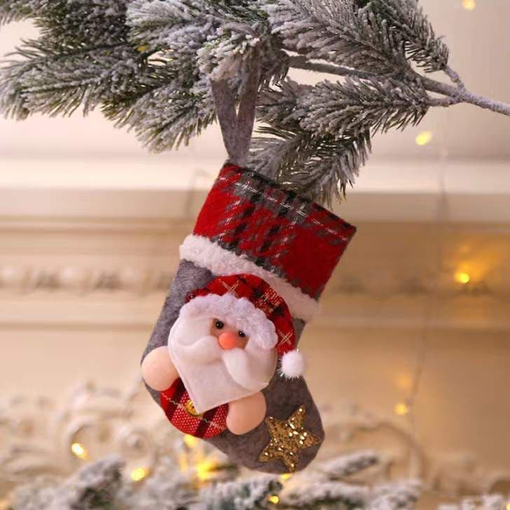 image-Home Fashion Christmas Decorations Doll Socks