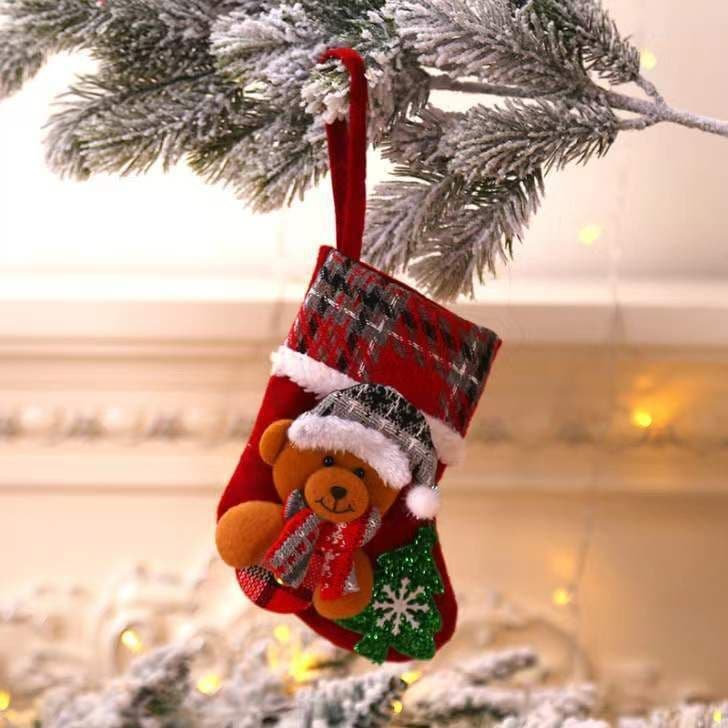 image-Home Fashion Christmas Decorations Doll Socks