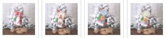 image-Home Fashion Christmas Decorations Doll Socks
