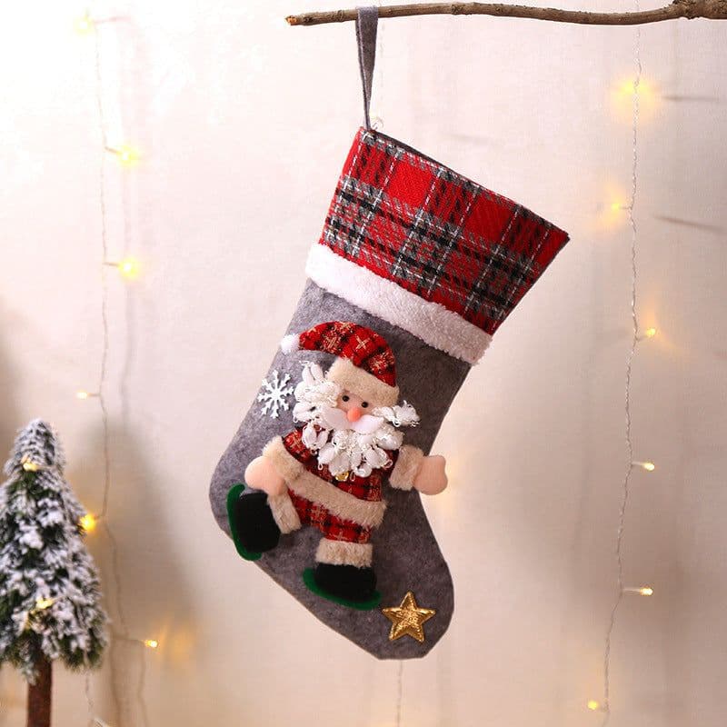 image-Home Fashion Christmas Decorations Doll Socks