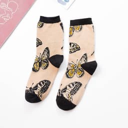 image-Women's Characteristic Animal Pattern Mid Tube Sports Stockings