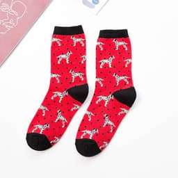 image-Women's Characteristic Animal Pattern Mid Tube Sports Stockings