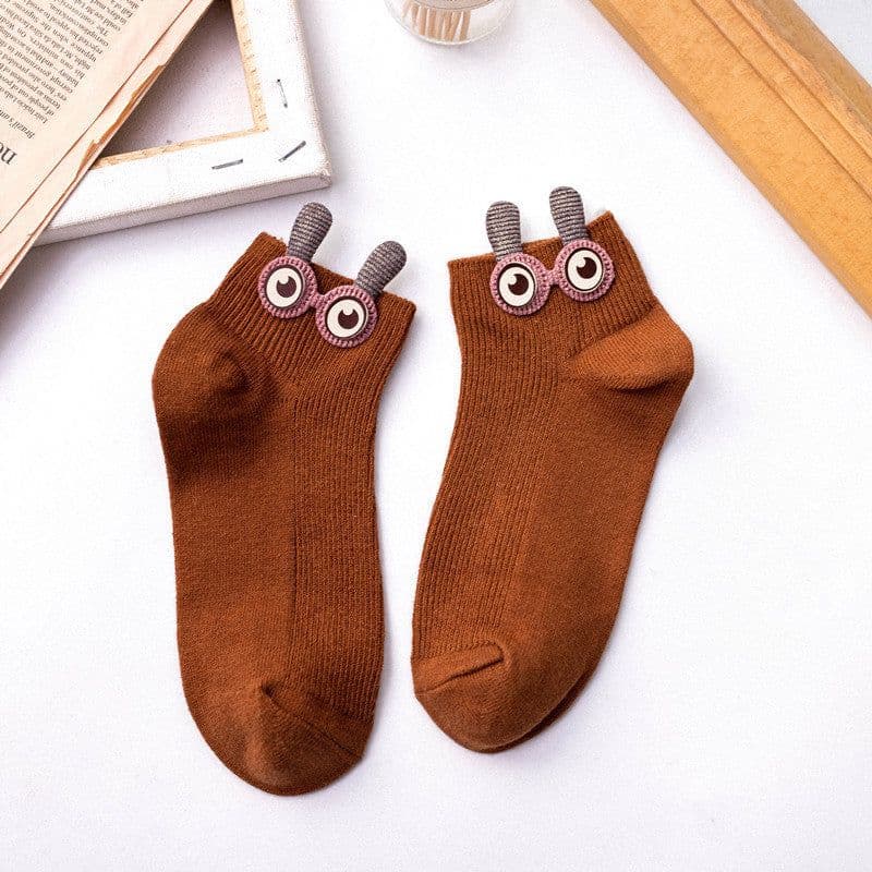 image-Ladies Fashion Personality New Cartoon Socks