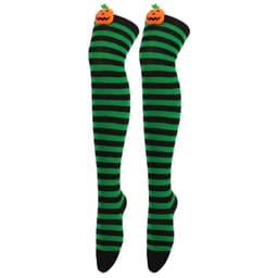 image-Cartoon Devil Over Knee Socks Women