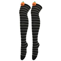 image-Cartoon Devil Over Knee Socks Women