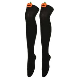 image-Cartoon Devil Over Knee Socks Women