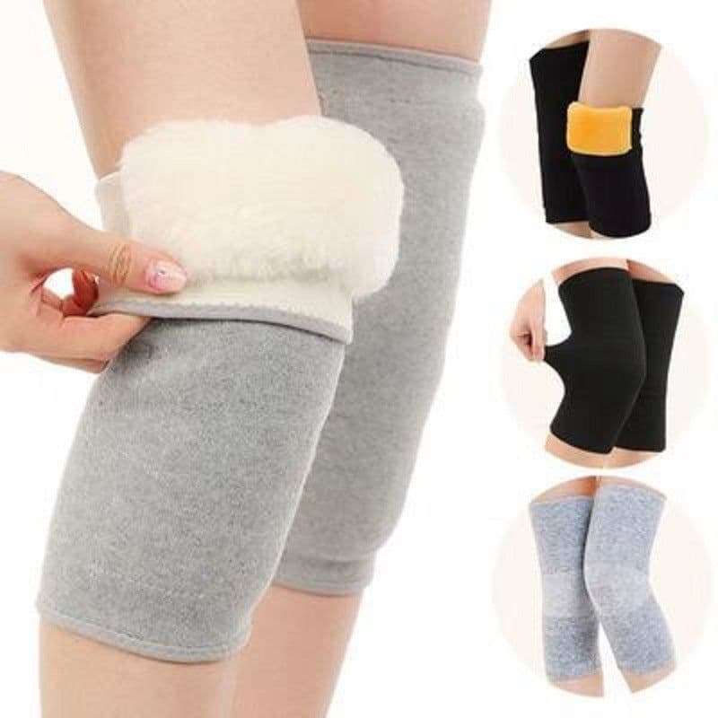image-Elderly Cold Protection Leggings Thickened And Fleece Knee Pads