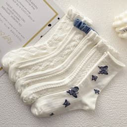 image-Versatile And Cute Japanese Jk Student Stockings