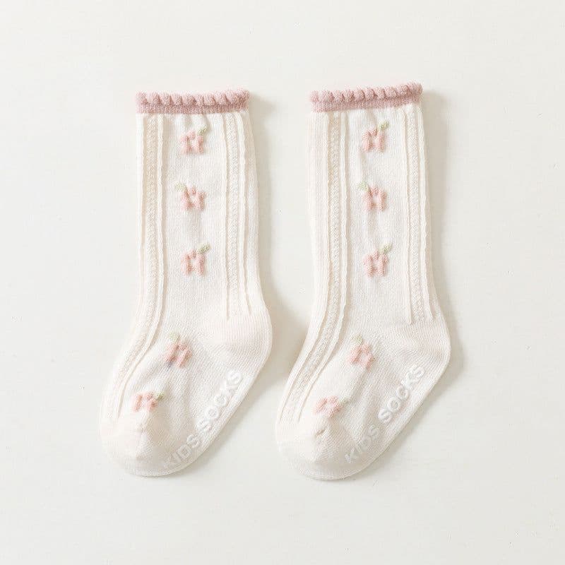 image-Fashion Personality Children's Floral Socks Suit