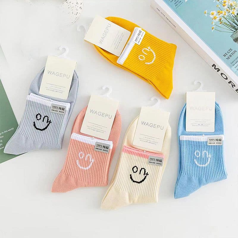 image-Cartoon Bear Ins Three-dimensional Flower Tulip Stockings Female