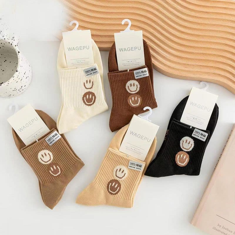 image-Cartoon Bear Ins Three-dimensional Flower Tulip Stockings Female