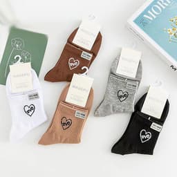 image-Cartoon Bear Ins Three-dimensional Flower Tulip Stockings Female