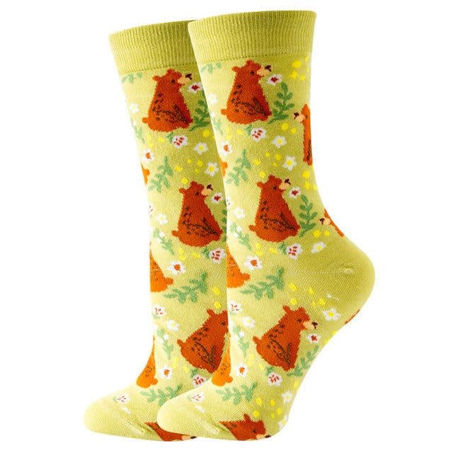 image-Women's Fashion Casual Cartoon Cute Socks