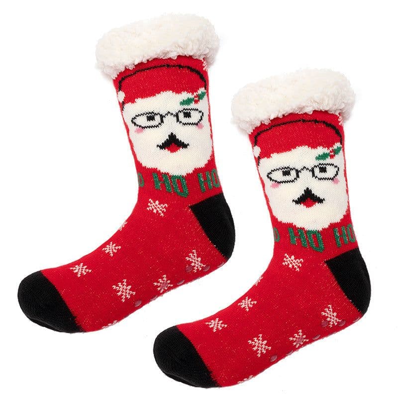image-Household Fashionable Winter Christmas Floor Socks