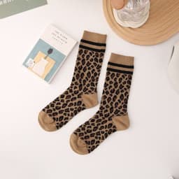 image-Double Needle Two-way Socks Classic Japanese Style Women's Socks Bunching Socks