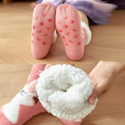 image-Christmas Stockings Children Floor Home Sleep