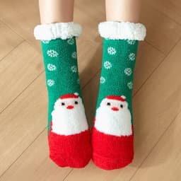 image-Christmas Stockings Children Floor Home Sleep