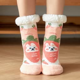 image-Christmas Stockings Children Floor Home Sleep