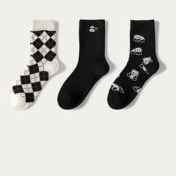 image-Cartoon Cute Cotton Tube Socks